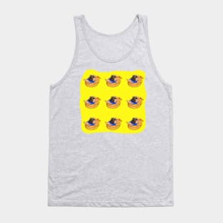 Cute and funny dog pattern Tank Top